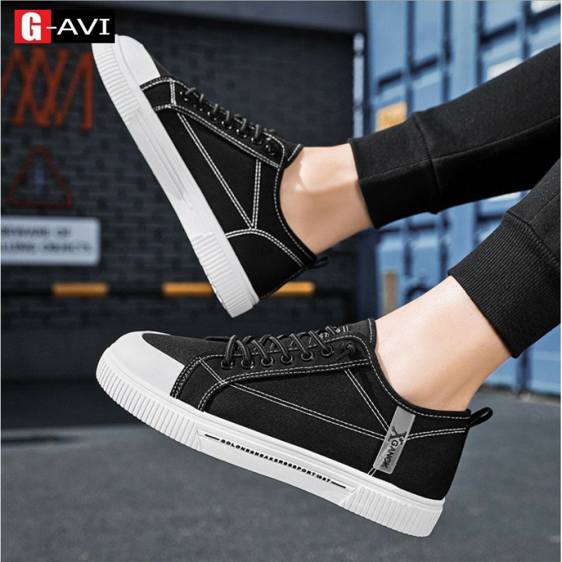 🍀 Giày thể thao vải nam kiểu dáng đơn giản cách điệu tạo sự trẻ trung, phong cách cá tính 404 mẫu mới thời trang