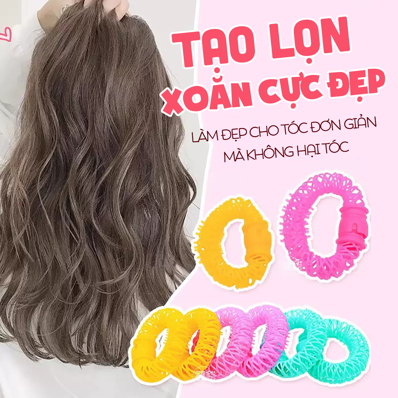 LAVY STORE - Lô uốn tóc lò xo không dùng nhiệt