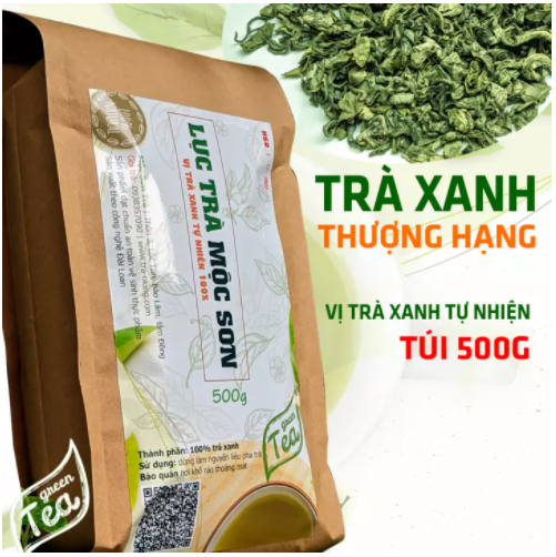 [HCM - Mã giảm 3%] 500Gr Lục Trà Thượng Hạng Mộc Sơn