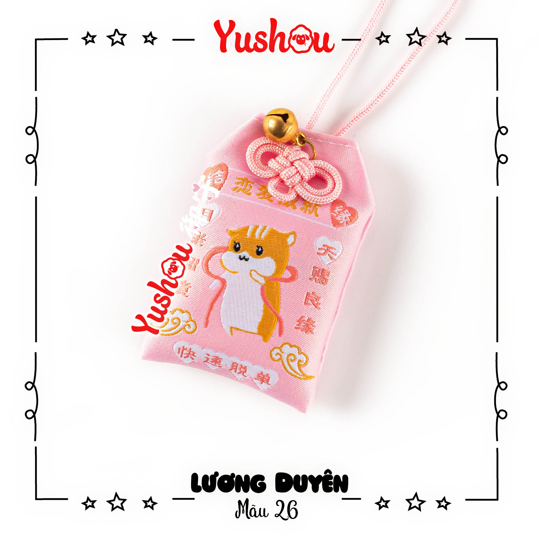 Móc khóa yushou tình yêu lương duyên - mẫu 26 , có sẵn