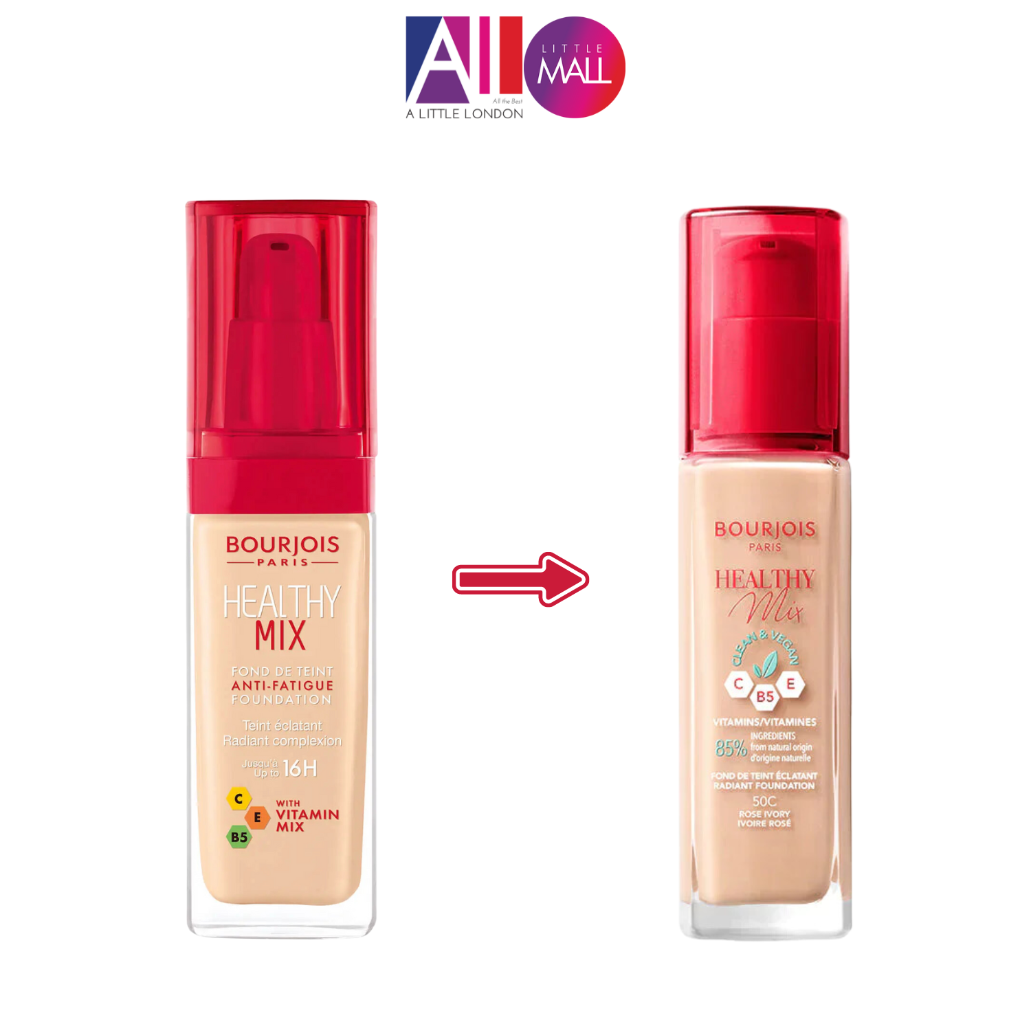 Kem nền Bourjois Healthy Mix Foundation Light Van (Bill Anh)