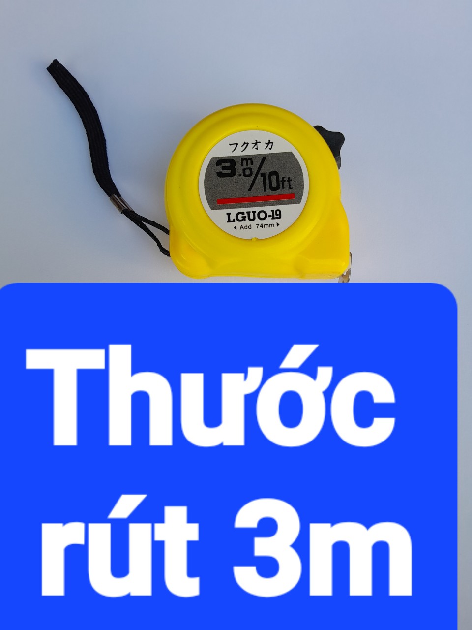 Thước rút dài 5 mét và 3 mét siêu bền