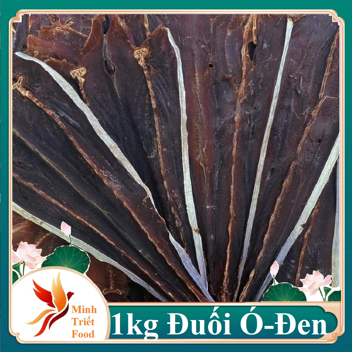Khô cá đuối ó- đuối đen -chỳ dao- hắc cấy tự nhiên mùi đặc trưng nướng lên thơm phức-đặc sản minh triết