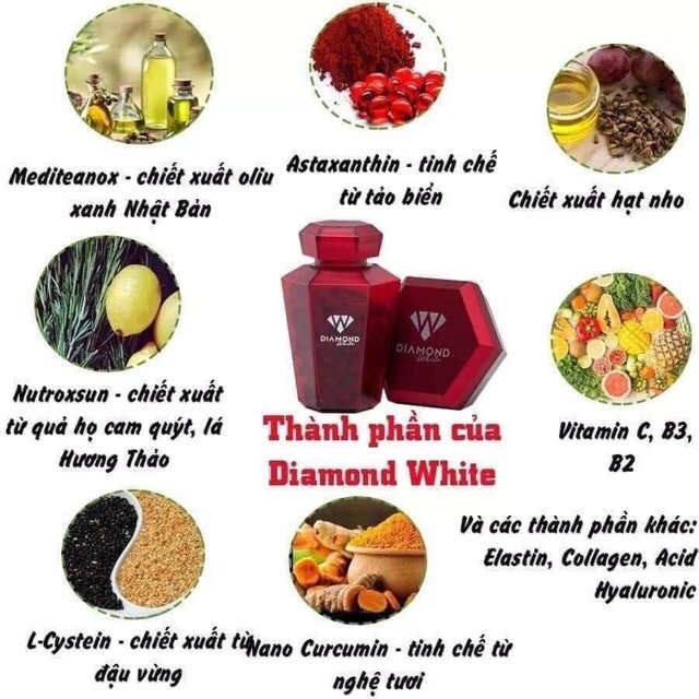 TRẮNG DA DIMOND WHITE NGỌC TRINH