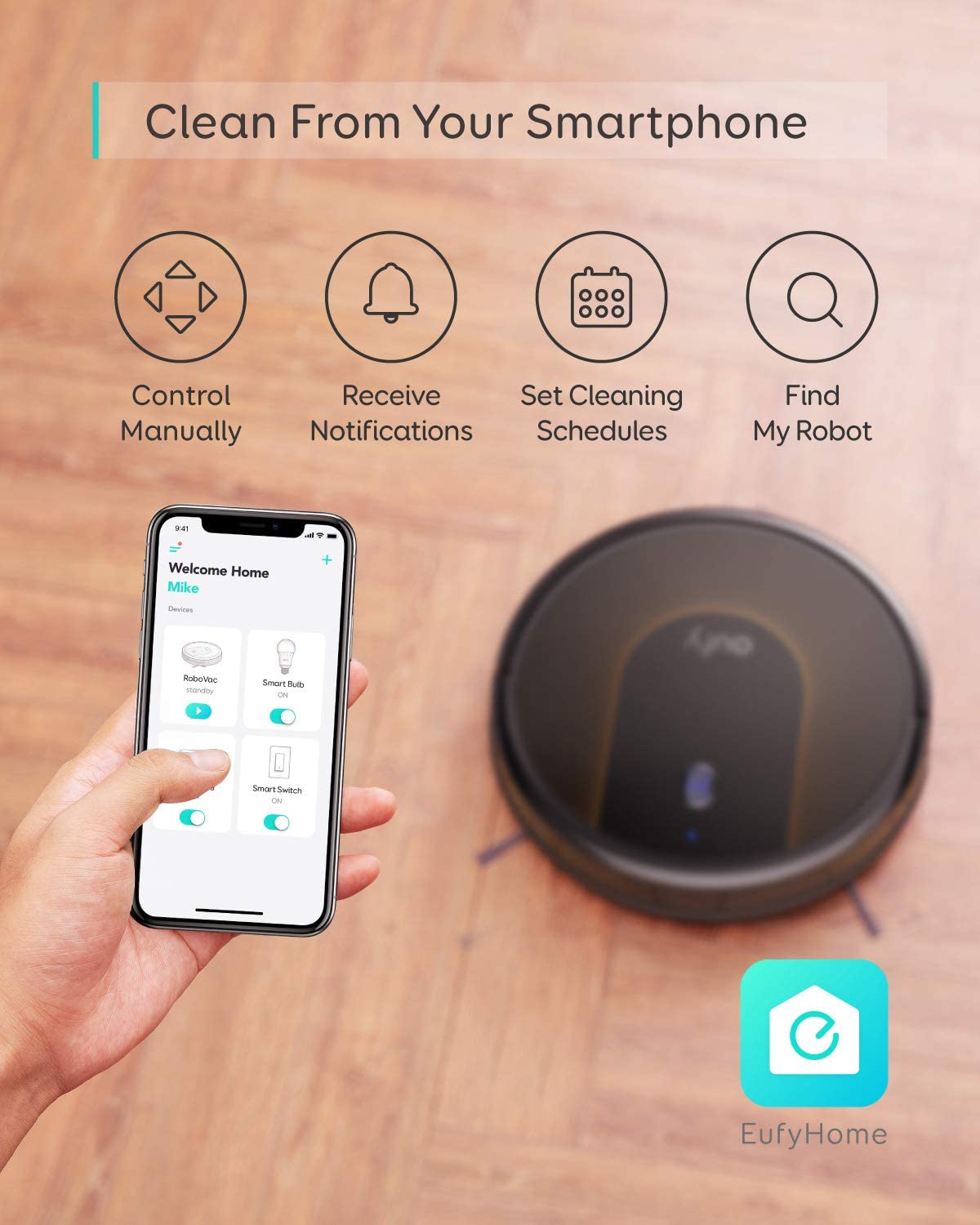 Robot hút bụi eufy Vac 30C