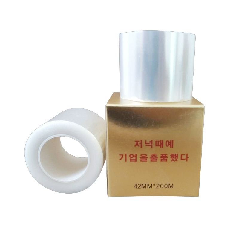 [Thùng 20 cuộn] Cuộn nilon ủ kem tê dùng phun xăm thẩm mỹ môi mày mí (42mm x 200m)
