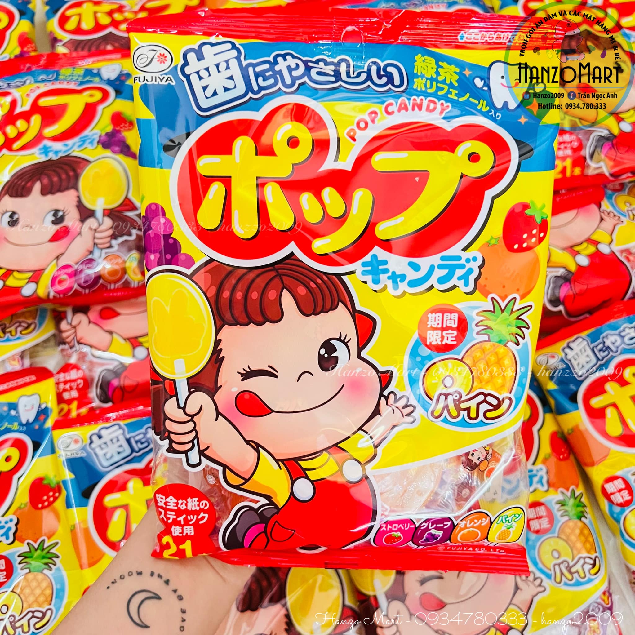 Kẹo mút chống sâu răng pop candy - nhật bản