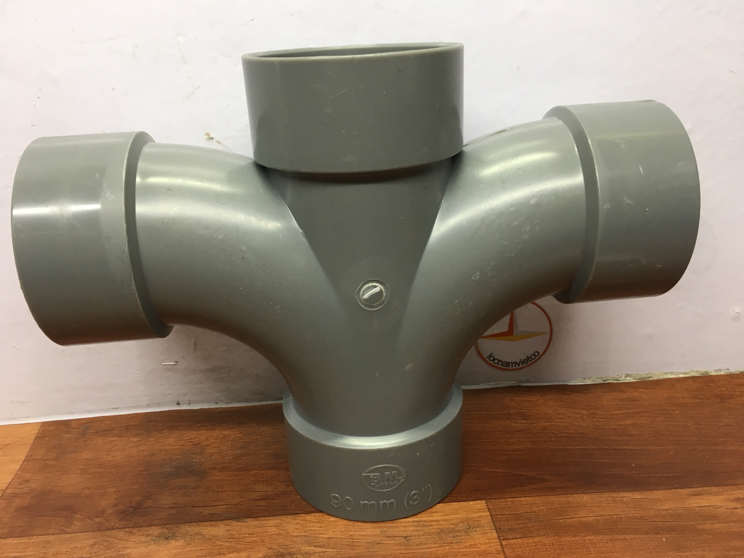 Tứ thông ( chữ thập cong ) 90 nhựa PVC Bình Minh