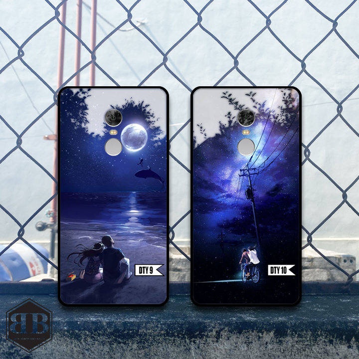 ỐP lưng kính cường lực Xiaomi Redmi Note 4 / Redmi Note 4X hình ốp cặp