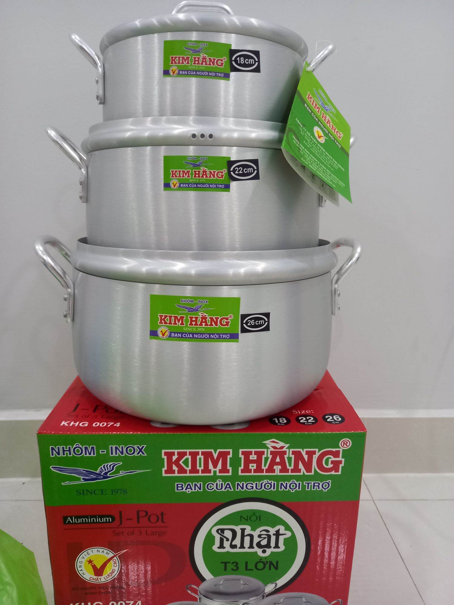 Nồi nhôm nhật Kim Hằng lẻ