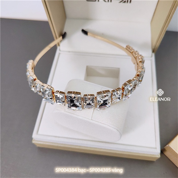 Băng đô cài tóc Eleanor Accessories cài tóc đính đá lấp lánh phụ kiện tóc 4384