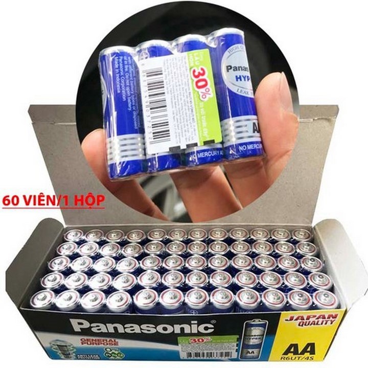 Pin Tiểu AA Panasonic 60 Viên hộp