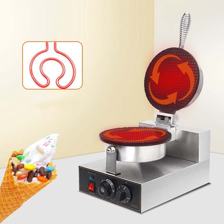 Máy Làm Vỏ Bánh Ốc Quế Công Nghiệp