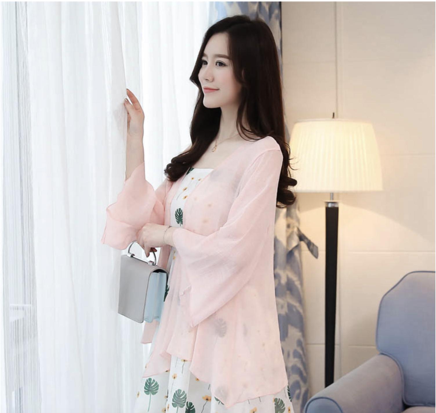 Áo khoác cardigan mỏng - Hàng nhập cao cấp