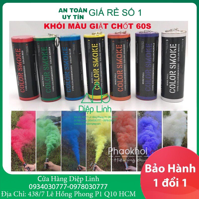 Combo 5 Ống Khói Nhiều Màu Sắc Chụp Ảnh Quay Phim Tiệc Cưới Trang Trí Sinh Nhật - Ống Khói Tạo Màu Hiệu Ứng Sân Khấu