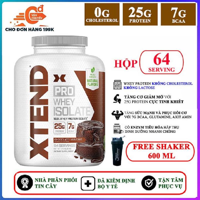 [FREE SHAKER] Sữa tăng cơ khủng Xtend Pro Whey Isolate của Xtend hỗ trợ tăng cơ giảm cân, giảm mỡ bụng, tăng sức bền sức mạnh vượt trội cho người tập Gym và chơi thể thao - thuc pham chuc nang nhập khẩu