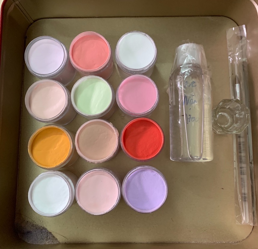 Set bột mỹ 12 màu 10g