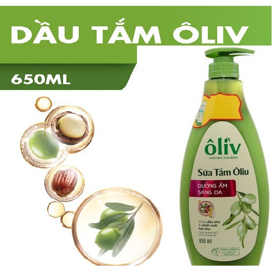 Sữa Tắm Oliv Purite by Provence Olive Shower Cream 650ml