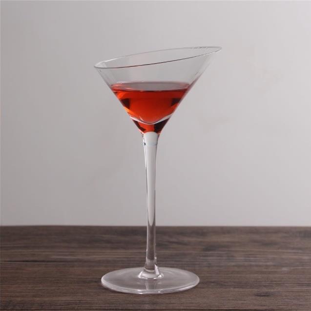 Martini glass cocktail- Ly cocktail miệng chéo   Dụng cụ bartender