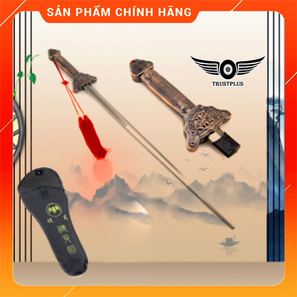 Kiếm thái cực kiếm bằng thép không gỉ thu nhỏ thanh kiếm buổi sáng tập thể dục kiếm thể dục
