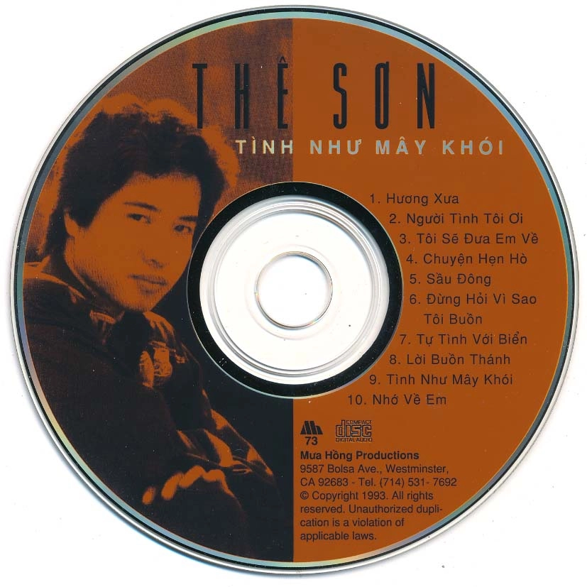 Thế Sơn - Tình Như Mây Khói 1992