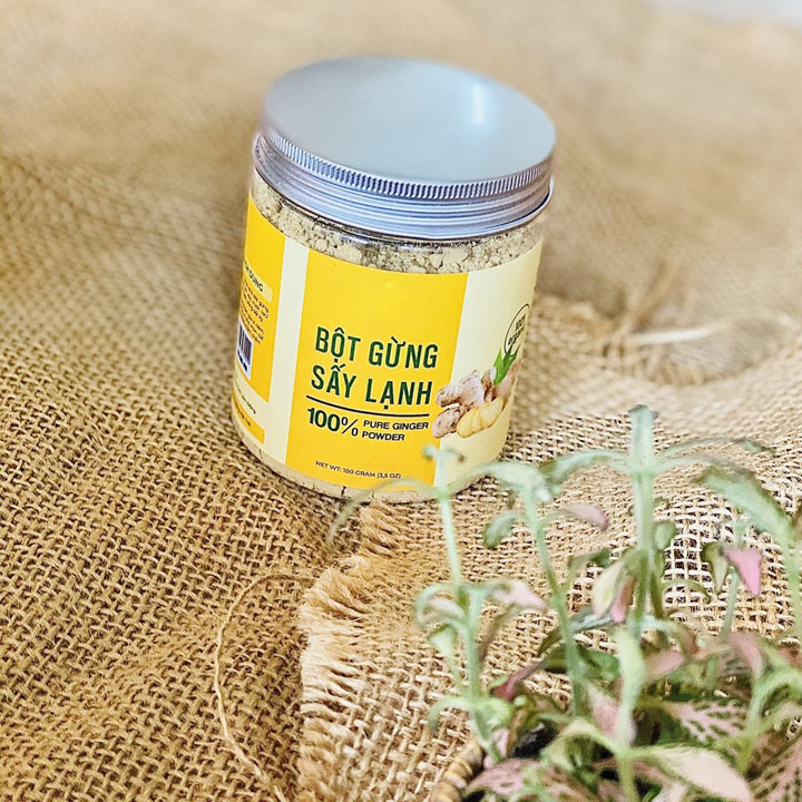 [ 1 KG] BỘT GỪNG SẤY LẠNH nguyên chất