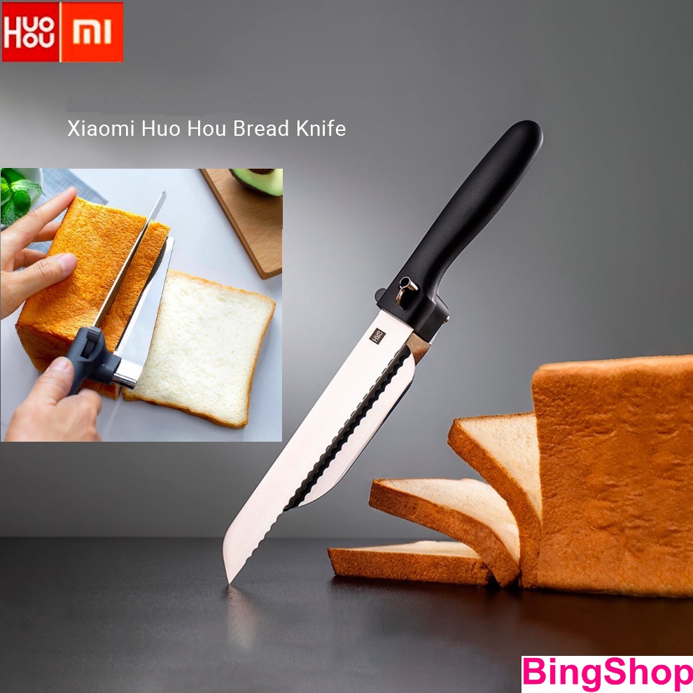 Dao cắt bánh mì, bánh bông lan Xiaomi Huohou HU0086 cao cấp - Hàng Chính Hãng
