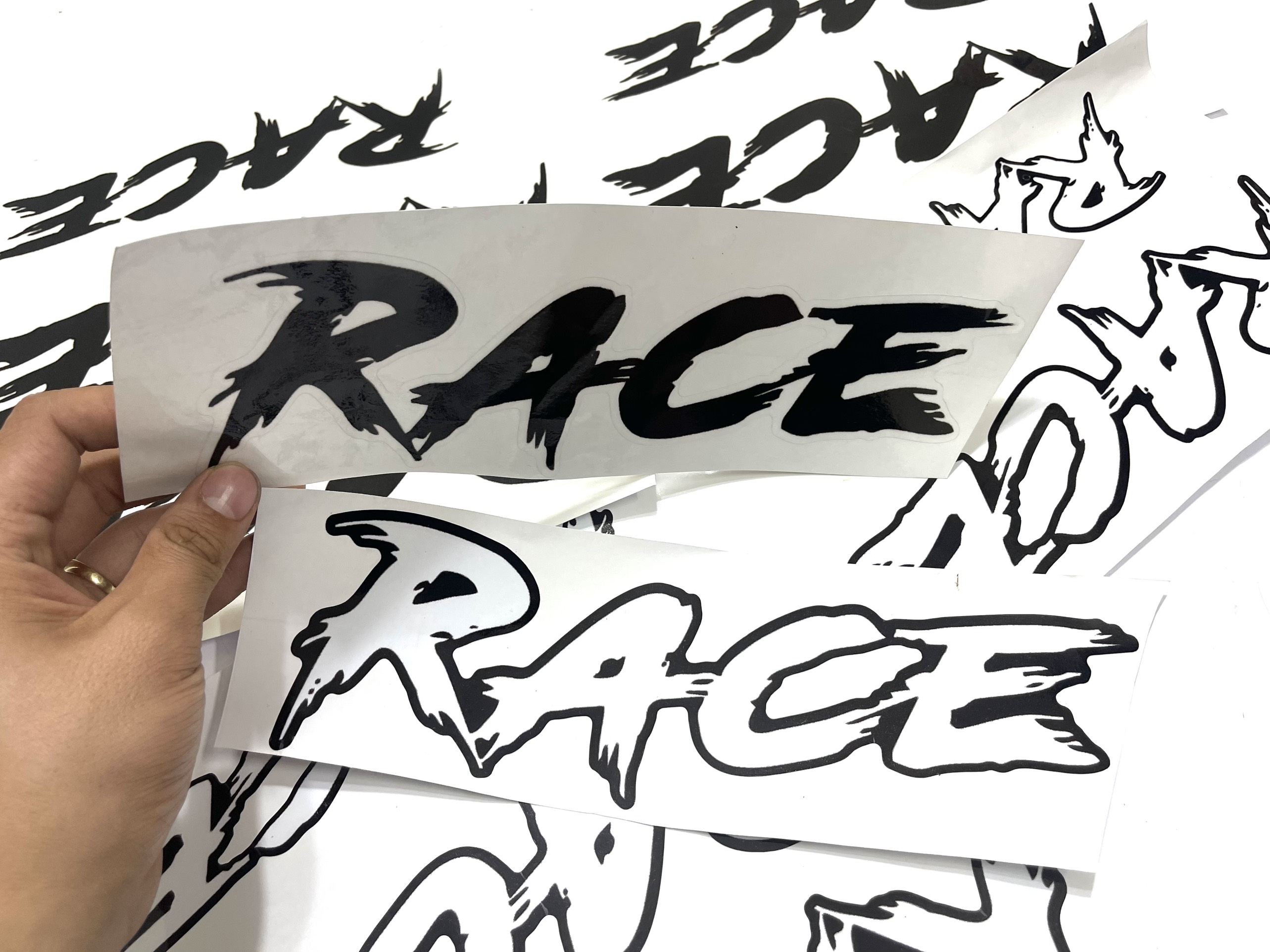 Tem RACE Cao Cấp 3 Lớp