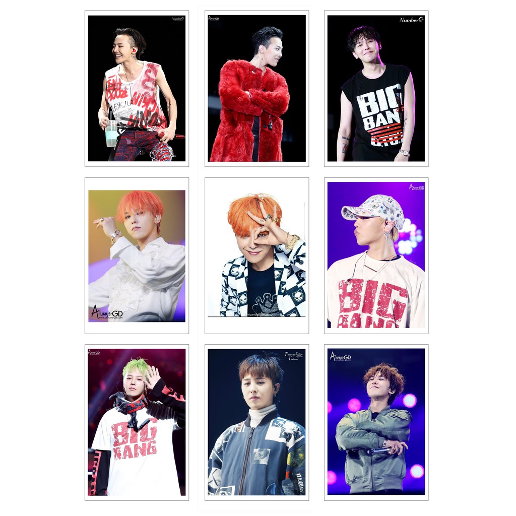 Lomo Card Ảnh G-Dragon (GD) - BIGBANG ( 36 ảnh)