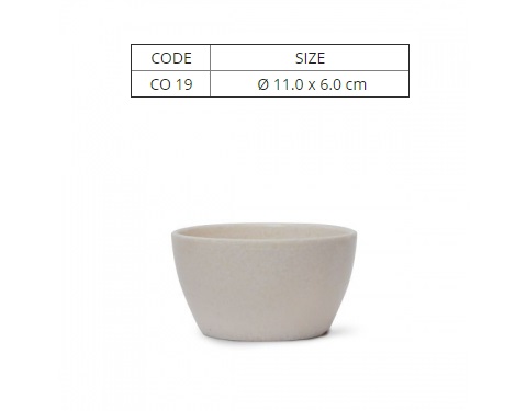 (HCM)Chén Nhựa Melamine Vân Đá Kem Nhiều Size