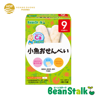 Bánh gạo ăn dặm Beanstalk cá mòi nhỏ dành cho trẻ từ 9 tháng trở lên thumbnail