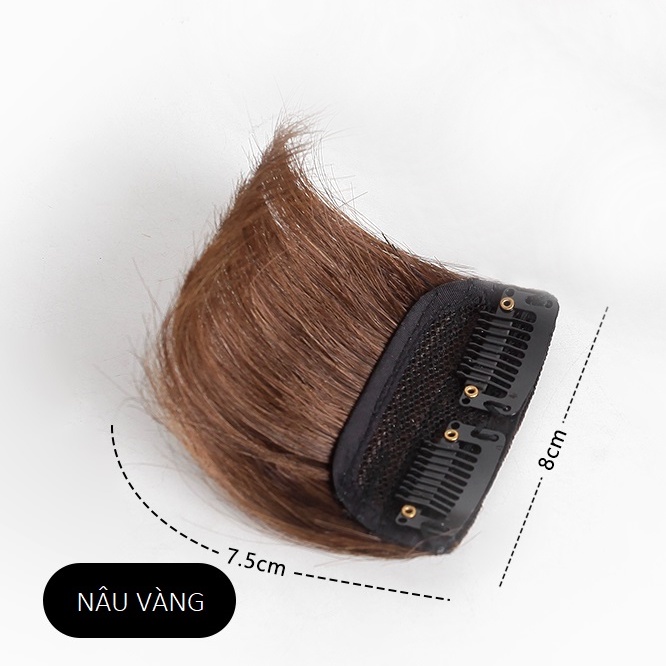 Kẹp phồng chân tóc - kẹp phồng mái làm bằng sợi tơ