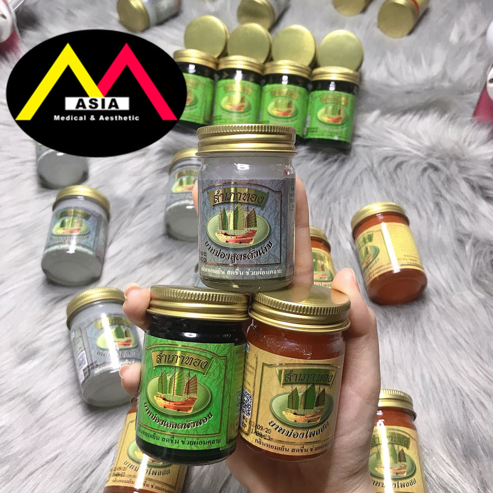 Dầu cù là cánh buồm xoa bóp đau lưng nhức mỏi say tàu xe giữ ấm cơ thể thái lan 50g