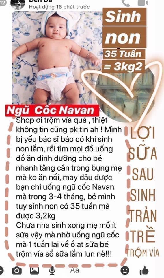 bột ngũ cốc gia truyền navan