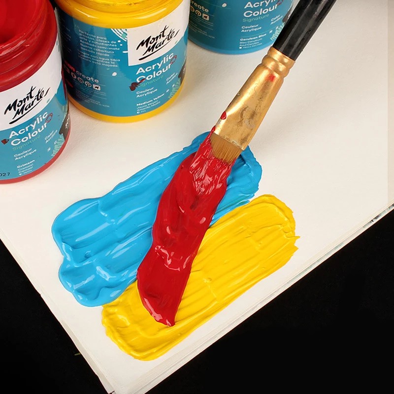 [Giao Hỏa Tốc] Màu Acrylic Mont Marte 300ml Signature