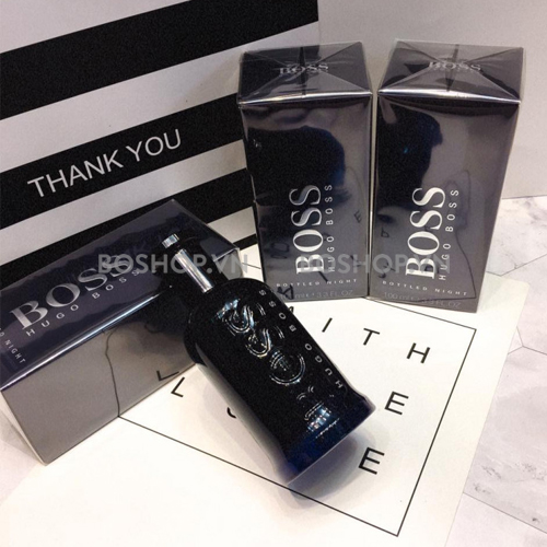 [FREE SHIP] Nước Hoa Nam Hugo Boss, Boss Bottled Night EDP 100ML