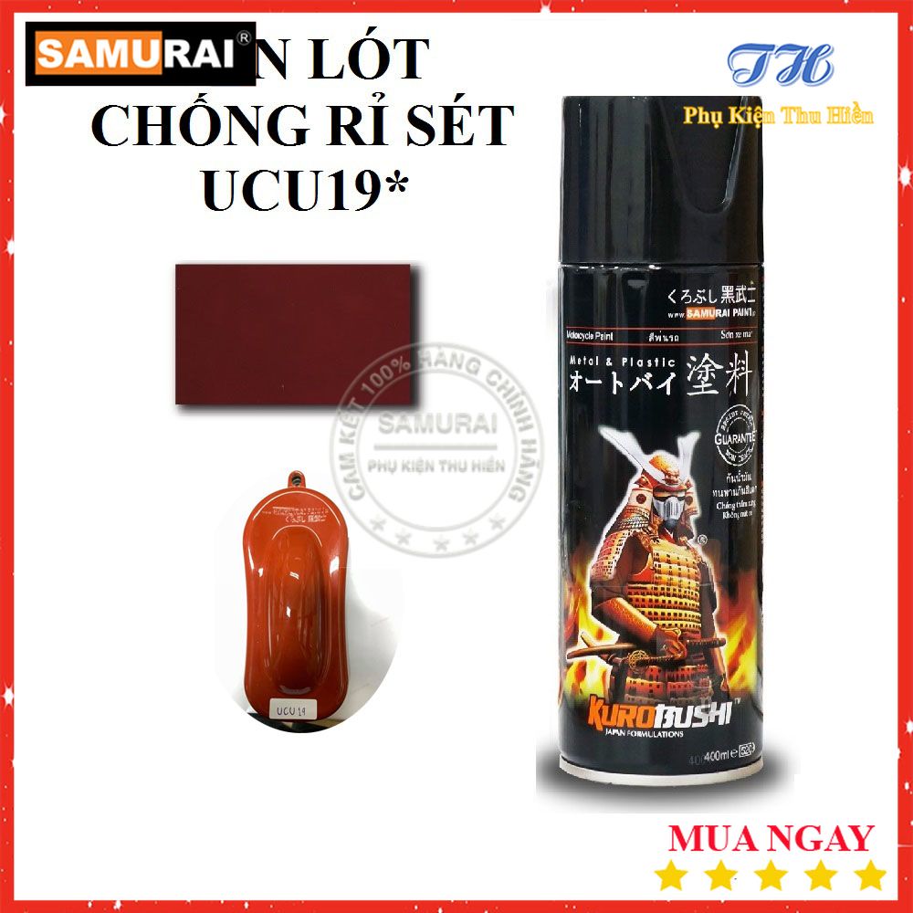 Sơn lót chống rỉ sét samurai - ucu19