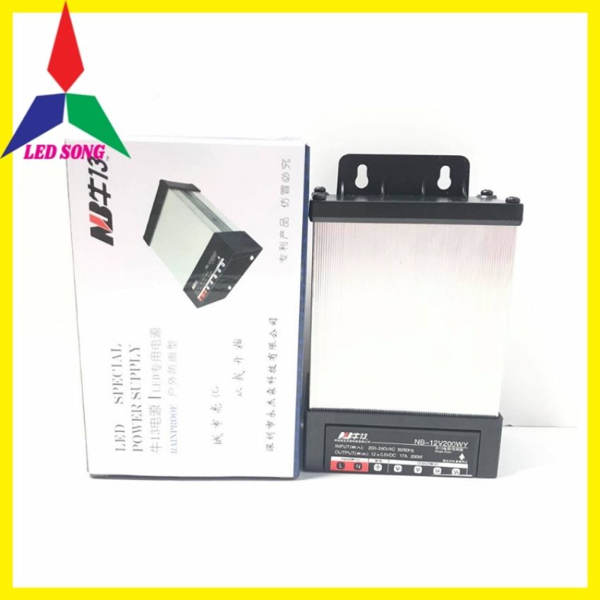 Nguồn 12v 17a 200w Ngoài Trời