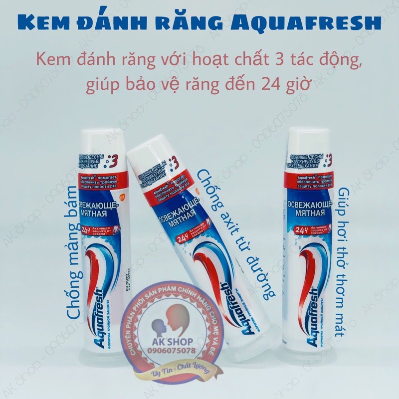 Kem Đánh Răng Aquafresh (Aquafresh Ống) Hàng