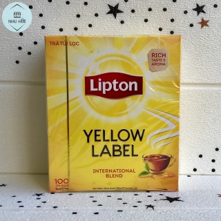 Trà Lipton nhãn vàng (hộp 100 gói x 2g) thumbnail