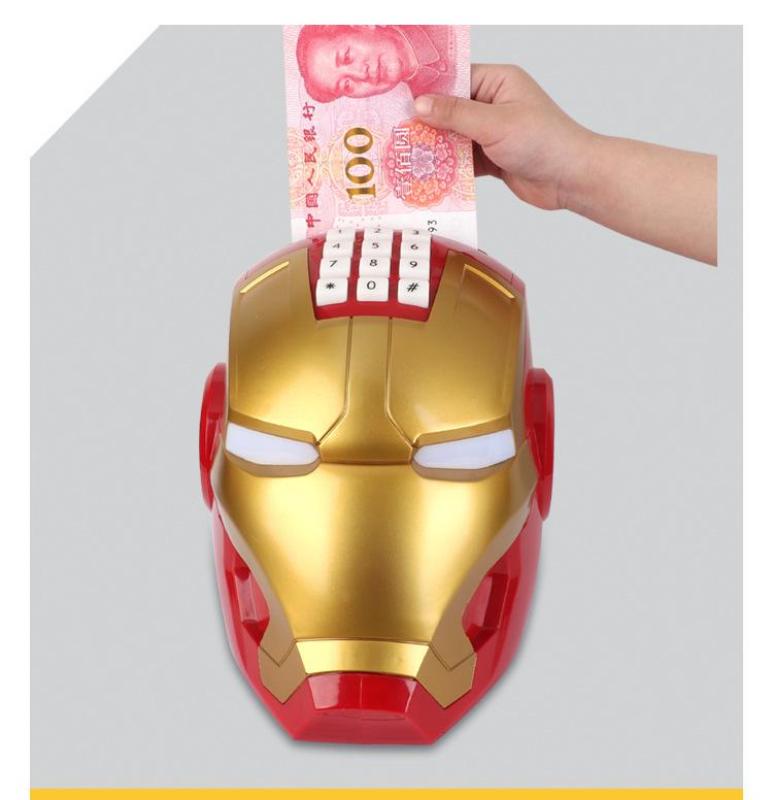 Két sắt mini hình Iron Man mini cho bé