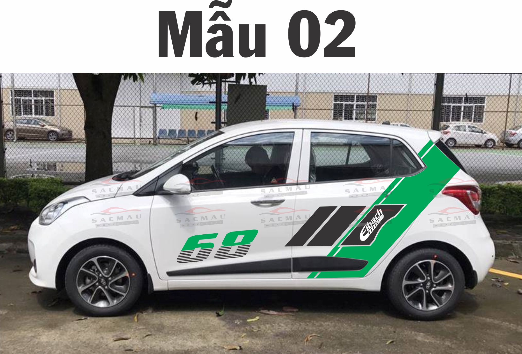 Tem dán xe Hyundai Grand I10