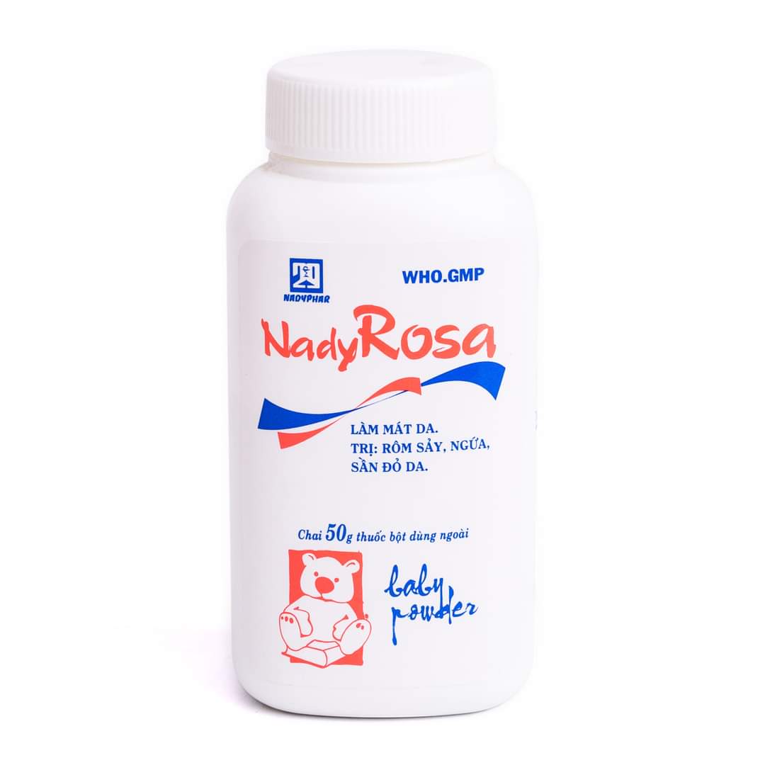 COMBO 2 chai phấn em bé Nady Rosa