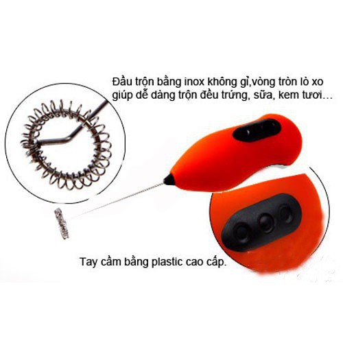 Máy đánh trứng cà phê tạo bọt mini - Máy tạo bọt sữa mini