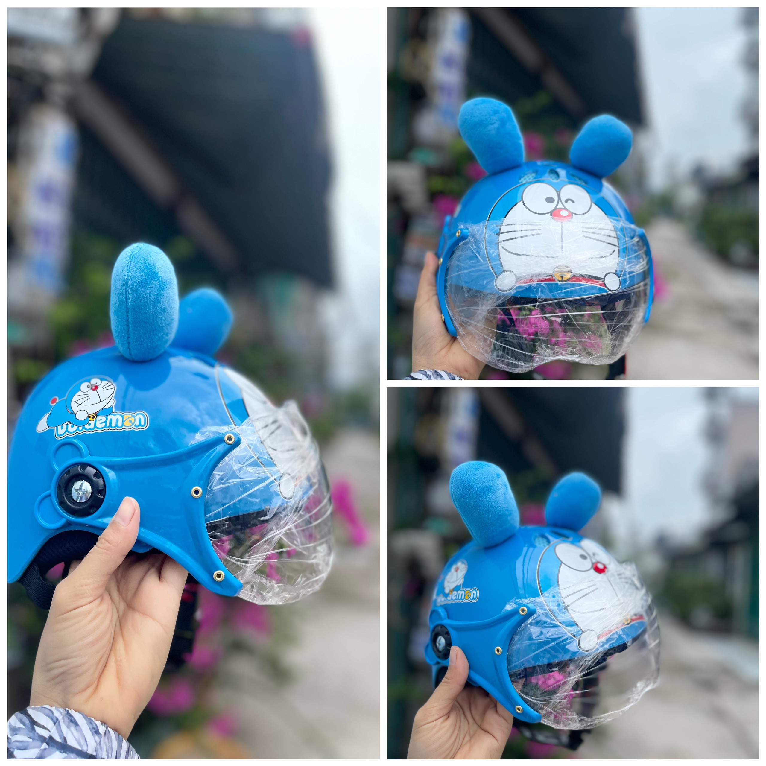 nón bảo hiểm cho e bé 2 đên 7t nhiu hình lựa chọn