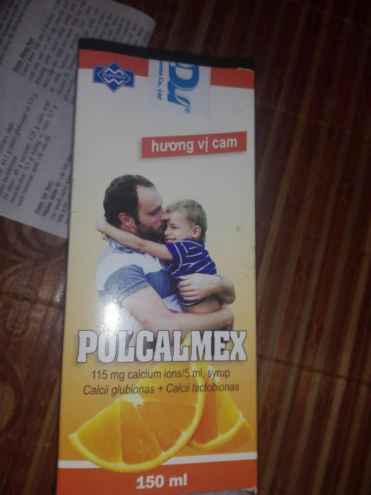 Polcalmex 150ml - bổ sung canxi hiệu quả