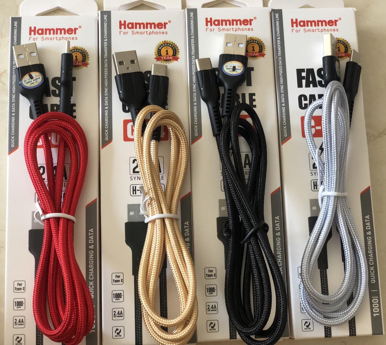 Hammer C04 Micro/V8 2.4A Cable