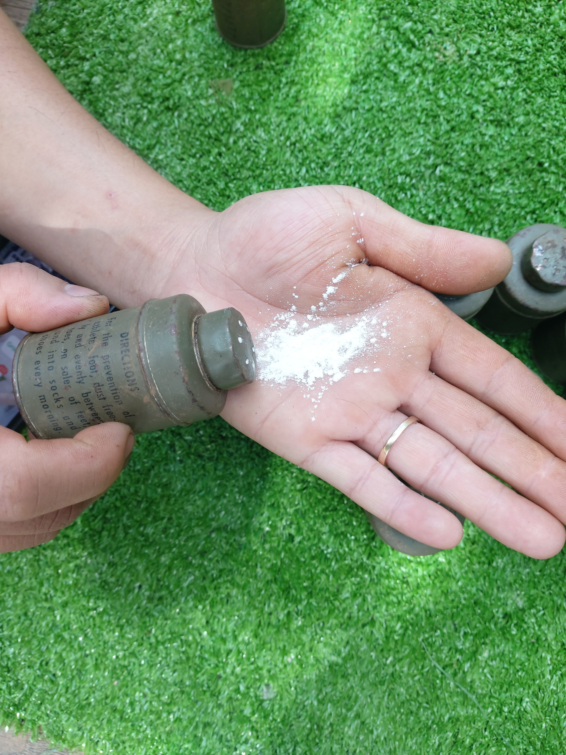 Phấn FOOT POWDER xưa MỸ ,Phấn xưa US