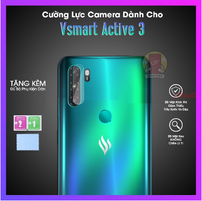 Kính cường lực Camera Vsmart Active 3 Siêu Bền