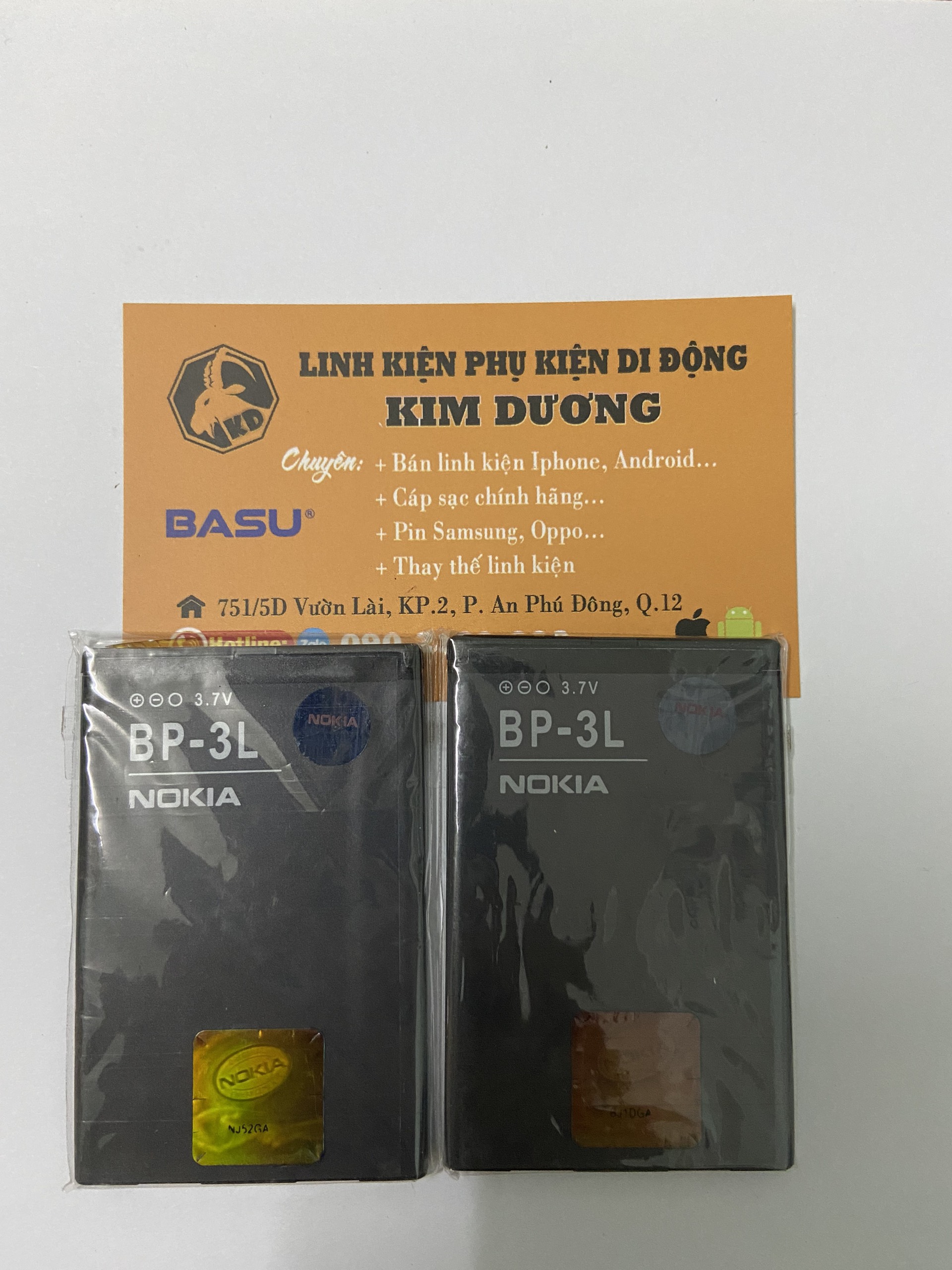 [HCM]Pin Nokia ( Mã pin: BP-3L/ 1300mAh)